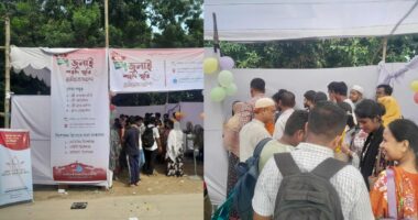 শিবিরের ফ্রী মেডিকেল ক্যাম্প ডিআইইউতে