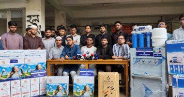 শিক্ষার্থীদের জন্য জবিতে ছাত্রশিবিরের ৩৩টি পানির ফিল্টার স্থাপন