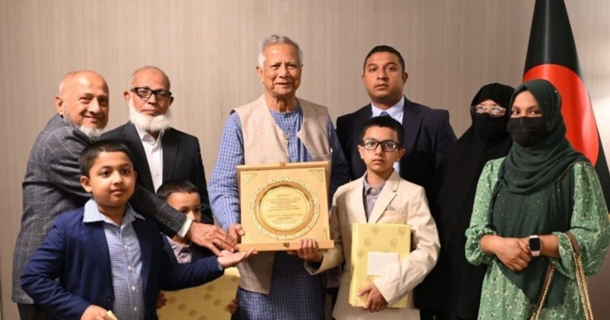 নিউইয়র্কে নিহত পুলিশ কর্মকর্তার পরিবারের সঙ্গে প্রধান উপদেষ্টার সাক্ষাৎ