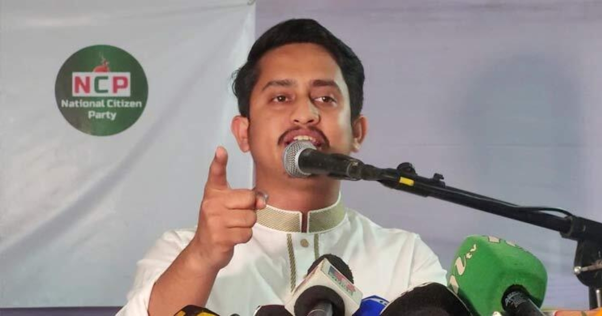 ভারতের আশীর্বাদে আর কোনো দল ক্ষমতায় আসতে পারবে না : সারজিস আলম