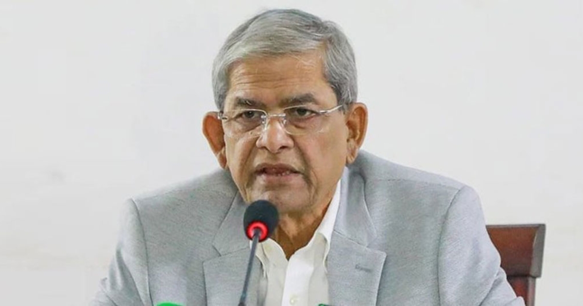 আ.লীগ প্রমাণ করলো অন্যায়ের জন্য তারা বিন্দুমাত্র অনুশোচনা করে না : মির্জা ফখরুল