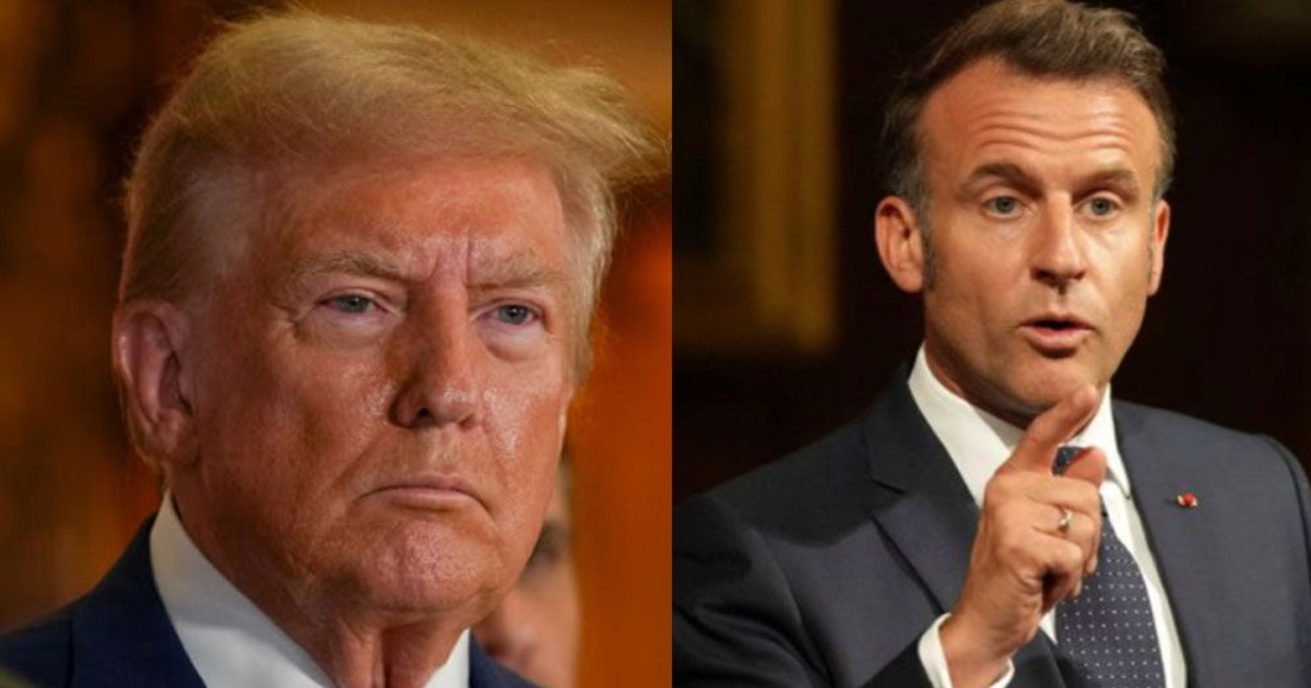 ট্রাম্প আসছিলেন, তাই আটকে দেওয়া হলো ম্যাক্রোঁর গাড়ি