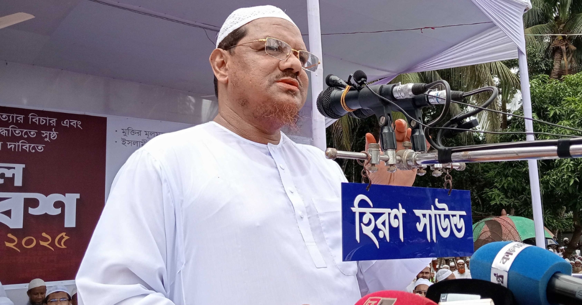 ২০ শতাংশ ভোটও না থাকায় বিএনপি পিআরের বিরোধিতা করছে : চরমোনাই পীর