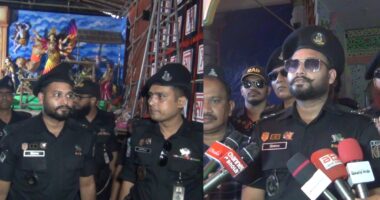 শারদীয় দুর্গোৎসবকে কেন্দ্র করে নিরাপত্তা জোরদার করেছে র‍্যাব-৮