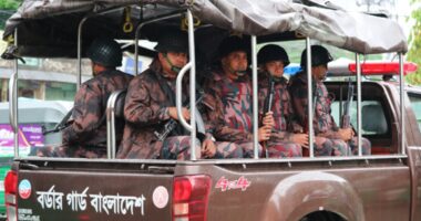 দুর্গাপূজায় শান্তিপূর্ণ পরিবেশ নিশ্চিতে দুর্গাপুরে বিজিবির তৎপরতা