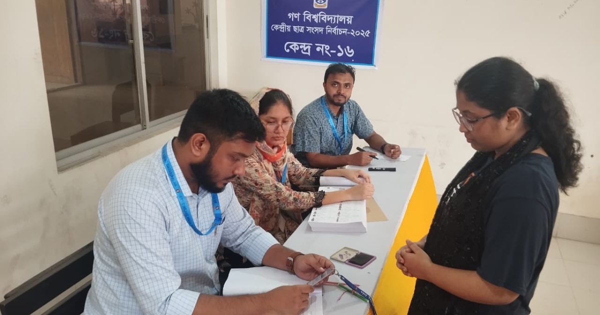 গকসু নির্বাচন : ১৯টি কেন্দ্রে ভোটগ্রহণ শেষ, এখন ফলাফলের অপেক্ষা