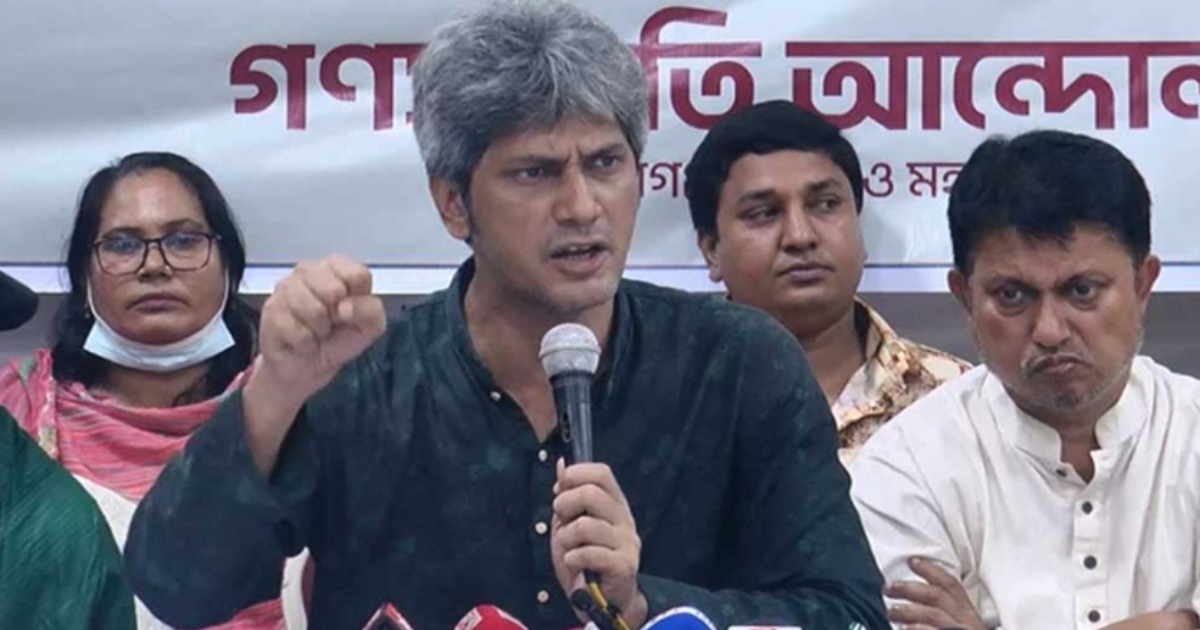 বিএনপি, জামায়াত, এনসিপি তারা কেউ দুর্নীতির বাইরে নয় : জোনায়েদ সাকি