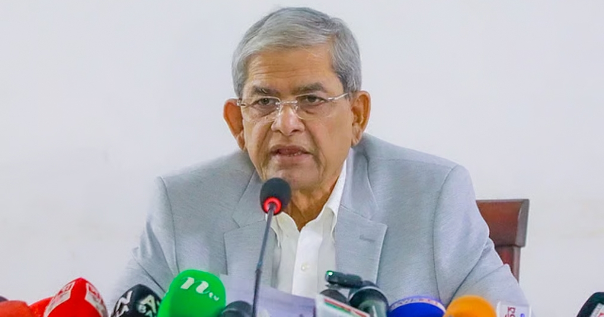 আমরা কনভিন্সড, ফেব্রুয়ারিতে নির্বাচন হবে : মির্জা ফখরুল