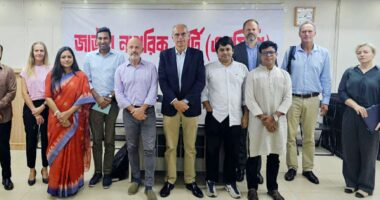 ইউরোপীয় ইউনিয়নের প্রতিনিধি দলের সাথে এনসিপি নেতাদের বৈঠক