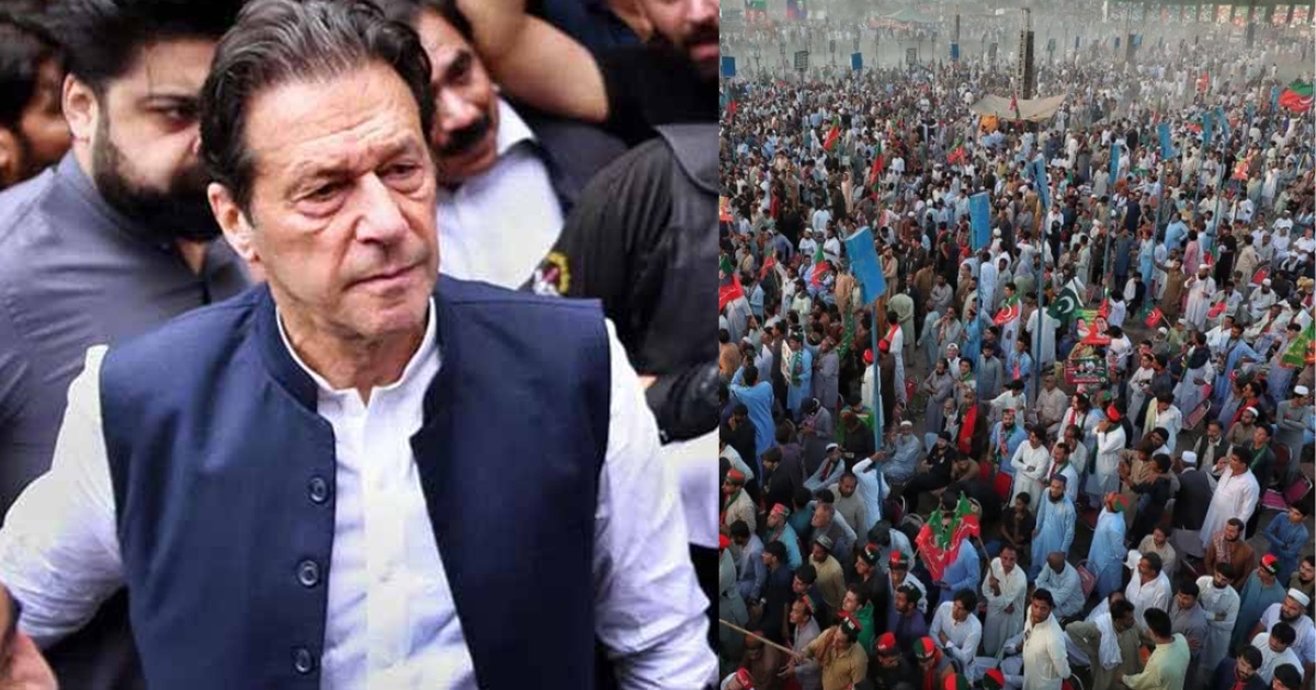 ইমরান খানের মুক্তির দাবিতে পাকিস্তানে বিক্ষোভ