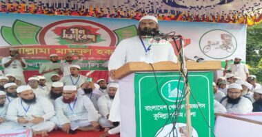 জুলাই সনদ বাস্তবায়ন ছাড়া জাতীয় নির্বাচন হতে দেবো না : আল্লামা মামুনুল হক