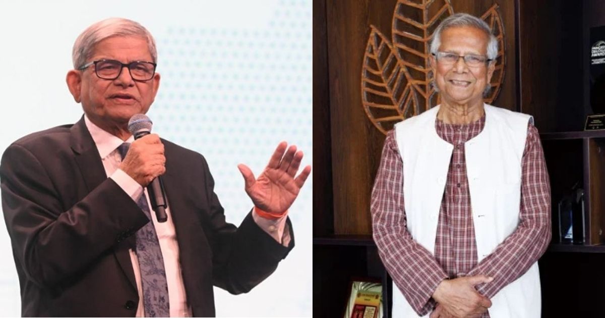 ড. ইউনূসের মাঝে জিয়াউর রহমানের প্রতিচ্ছবি দেখতে পাই: মির্জা ফখরুল