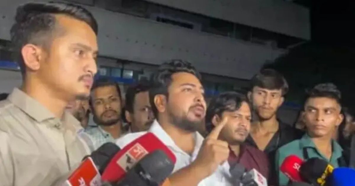 জাতীয় পার্টির রাজনীতি করার কোনো অধিকার নেই: নাহিদ ইসলাম