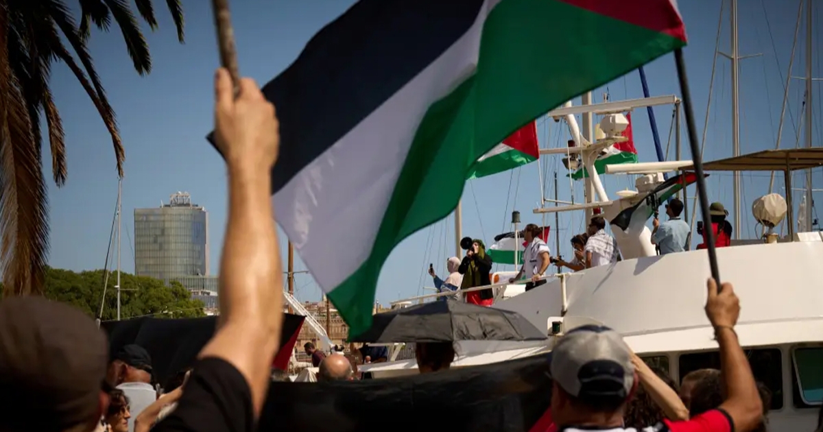 ইসরায়েলি অবরোধ ভাঙতে গাজা অভিমুখে বার্সেলোনা থেকে নৌ অভিযান শুরু