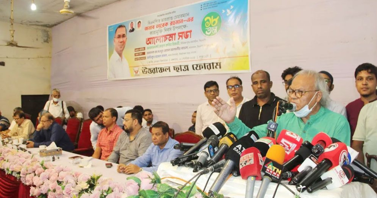 রক্তপিপাসু হাসিনার আওয়ামী ফ্যাসিবাদকে রক্ষা করেছে জাতীয় পার্টি: রিজভী