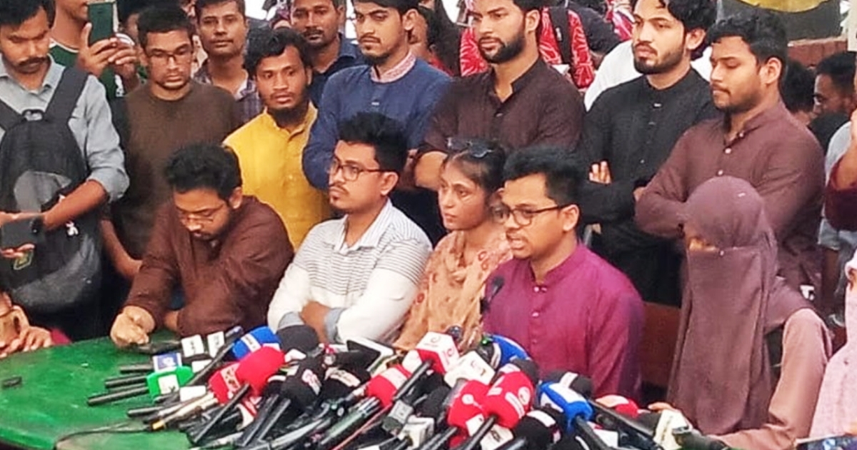 শিবিরের বিরুদ্ধে ‘সিন্ডিকেটেড প্রোপাগান্ডা’ চালানো হচ্ছে : সাদিক কায়েম