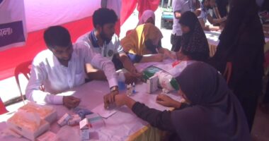 ভোলার ভেলুমিয়ায় মানব কল্যাণ ফাউন্ডেশনের উদ্যোগে রক্তদান কর্মসূচি অনুষ্ঠিত