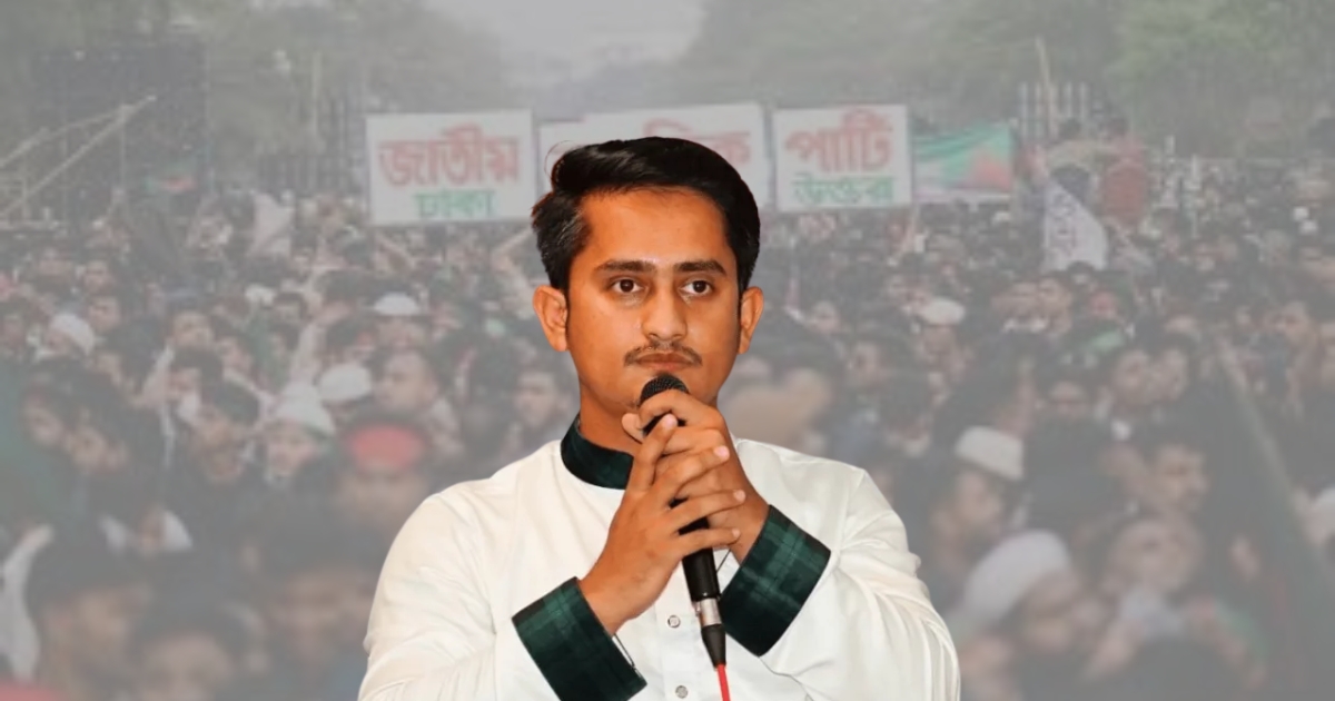 এনসিপির মার্কা শাপলাই হতে হবে, অন্য কোন অপশন নাই: সারজিস