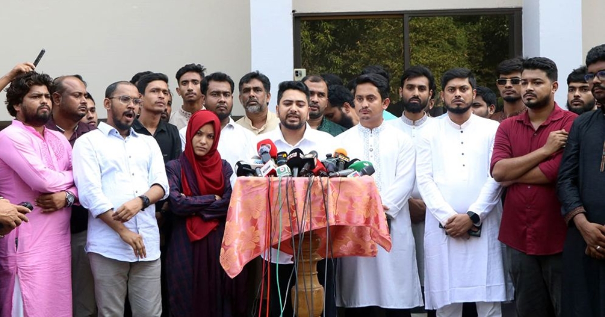 ‘জাতীয় পার্টি এখন আওয়ামী লীগকে পুনর্বাসনের চেষ্টা করছে, : নাহিদ ইসলাম