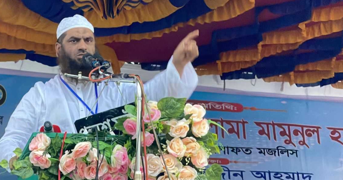 গণহত্যাকারীদের দৃশ্যমান বিচার ছাড়া নির্বাচন নয় : মামুনুল হক