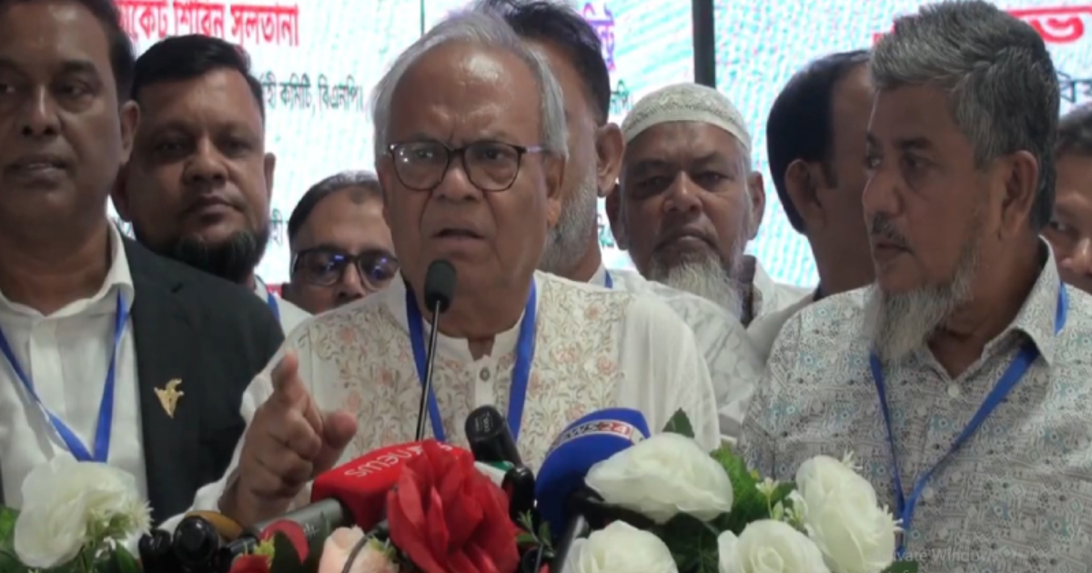 ফ্যাসিস্ট শেখ হাসিনা গণতন্ত্রকে গোরস্তানে পাঠিয়েছেন : রিজভী