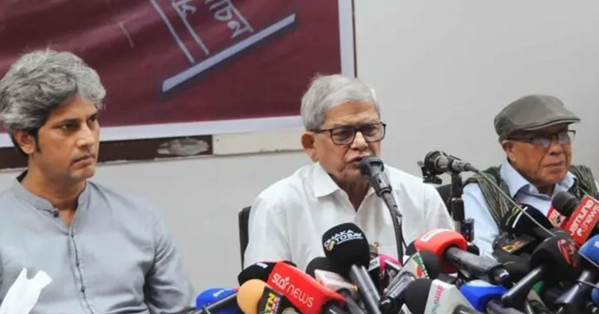 নির্বাচন যত বিলম্বিত হবে, দেশে বিভক্তি ততই বাড়বে : মির্জা ফখরুল