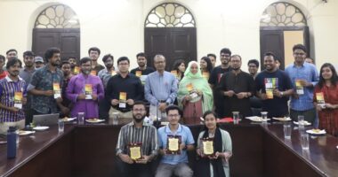 জবিতে অনুষ্ঠিত হলো মাদকবিরোধী স্লোগান প্রতিযোগিতা