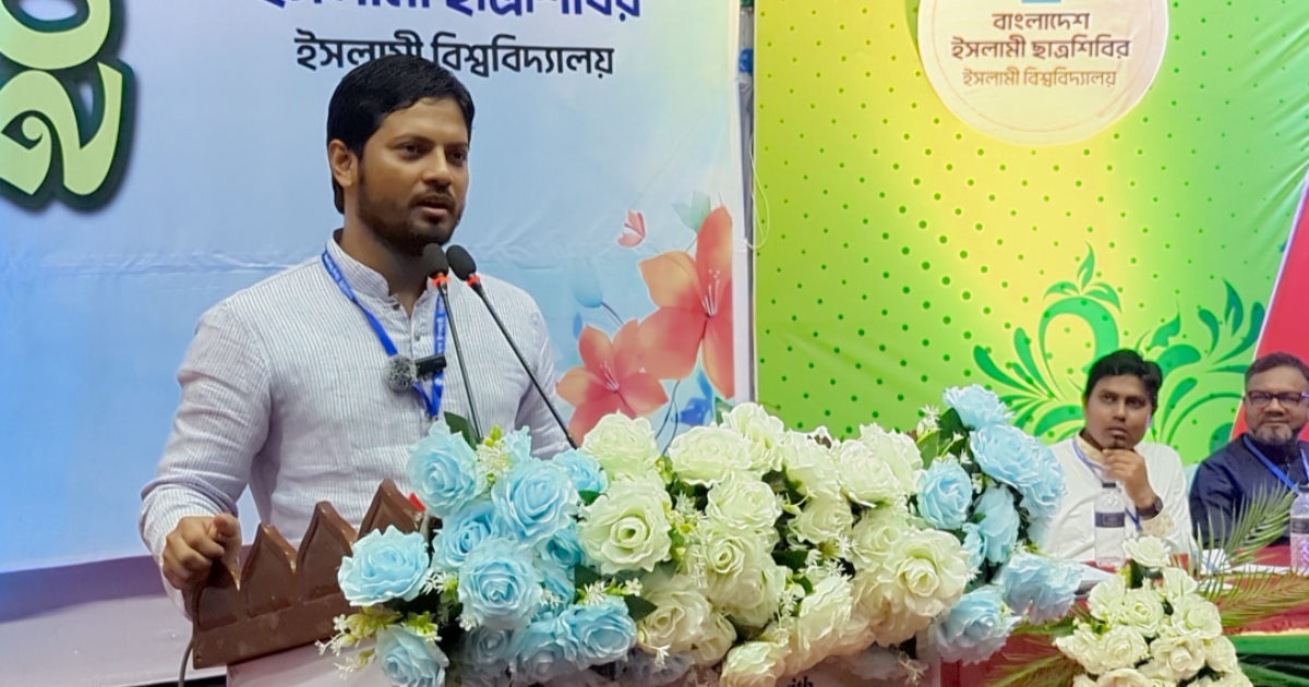 জাতীয় নির্বাচনের আগেই গণভোট দিতে হবে : শিবির সভাপতি