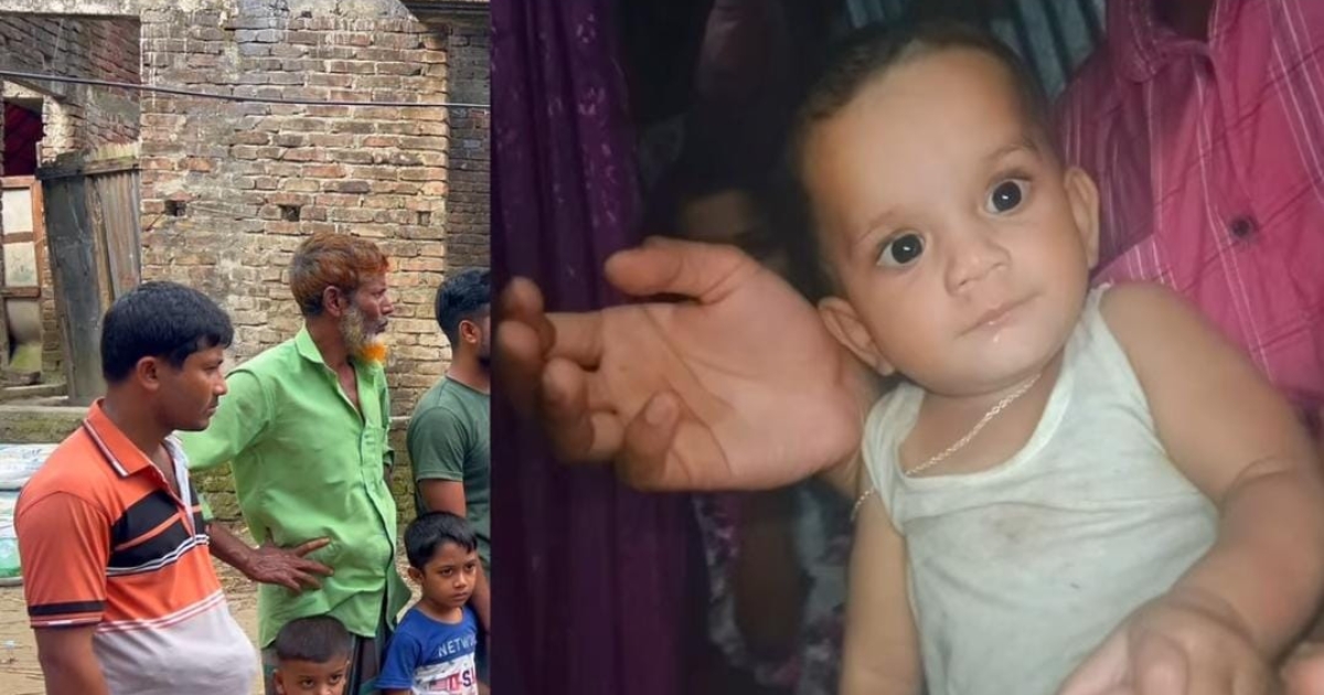 ভোলায় ঘুমন্ত মায়ের পাশ থেকে ১১মাসের শিশু নিখোঁজ