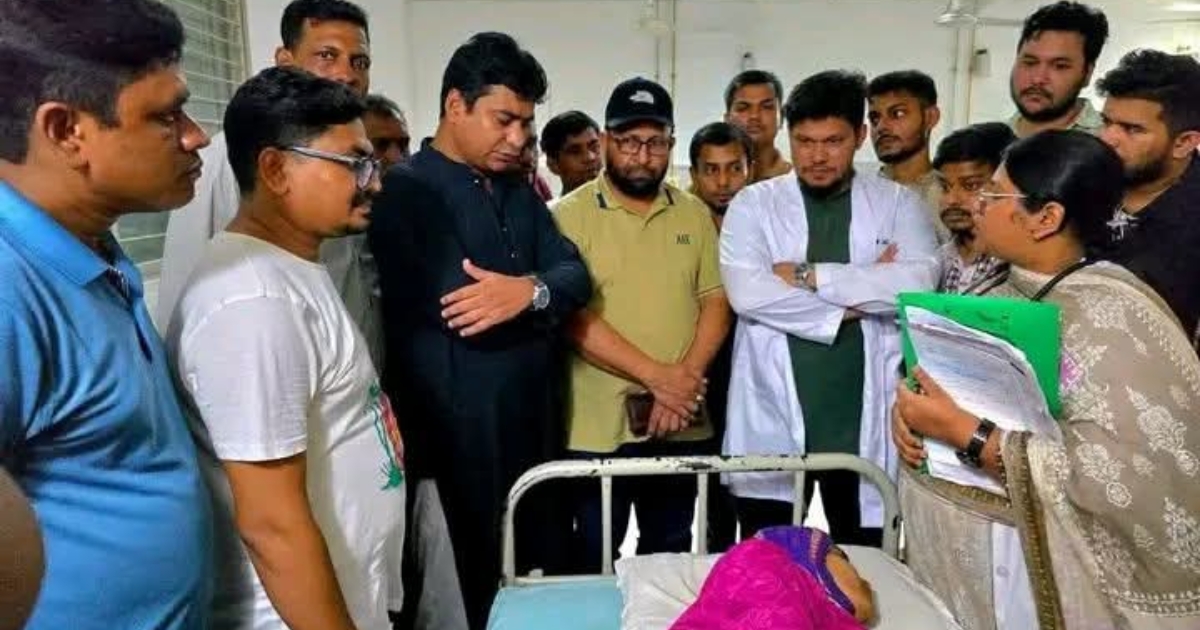 সুবর্ণচরে ক্যান্সারে আক্রান্ত জান্নাতের পাশে ছাত্রদলের সাধারণ সম্পাদক নাছির