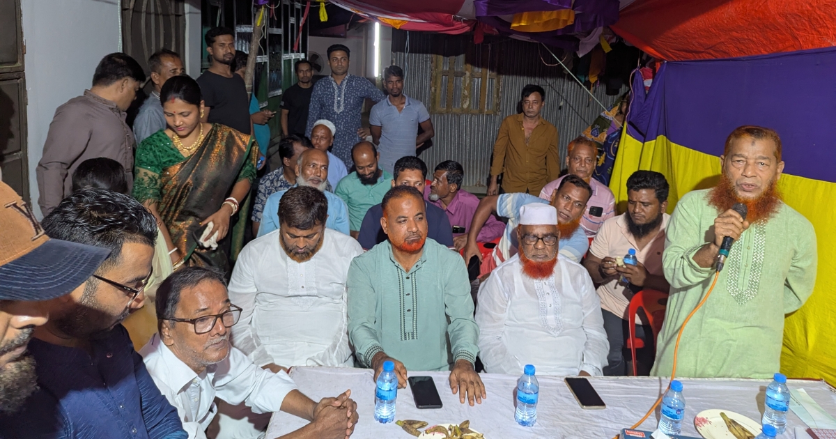 ধর্মীয় সম্প্রীতির উজ্জ্বল দৃষ্টান্ত: রামগঞ্জে পূজামণ্ডপ পরিদর্শনে পৌর বিএনপি