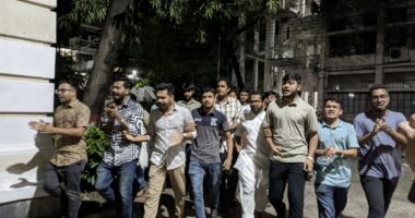 গা'জামুখী ফ্লোটিলায় ইসরায়েলি হামলার প্রতিবাদে জগন্নাথ বিশ্ববিদ্যালয়ে বিক্ষোভ