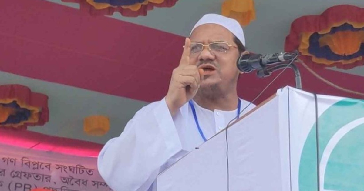 কুমিরকে সর্দির ভয় দেখাবেন না : সরকারকে চরমোনাই পীর