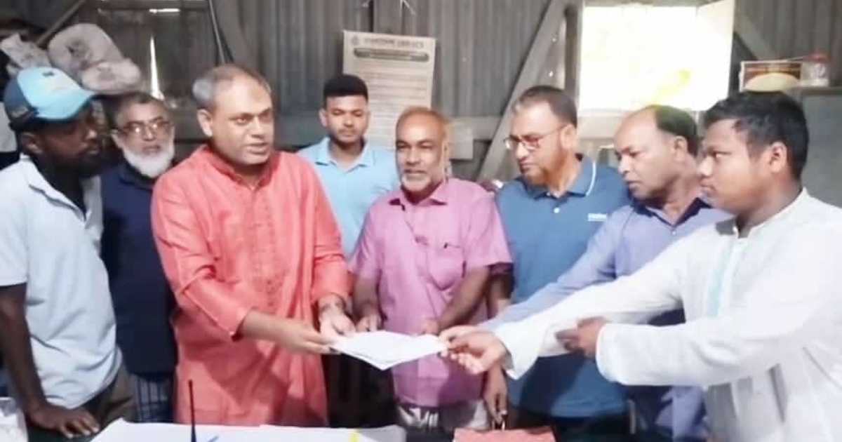 বিভিন্ন দাবিতে নলডাঙ্গা রেলওয়ে কতৃপক্ষের মাধ্যমে মহাপরিচালকের কাছে স্মারকলিপি প্রদান