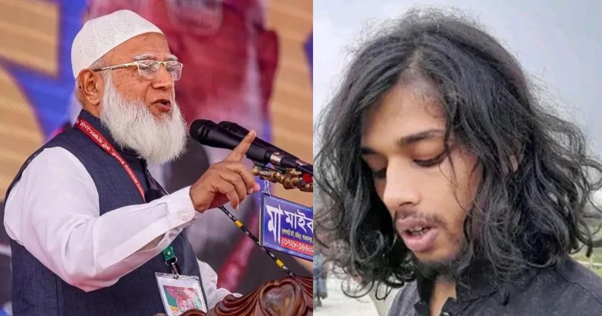 দয়া করে কেউ এই দুষ্কৃতিকারীকে কৃত্রিমভাবে পাগল বানানোর চেষ্টা করবেন না : জামায়াতের আমীর