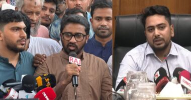 নাহিদকে গাদ্দার উপদেষ্টাদের নাম প্রকাশ করতে বললেন রাশেদ খান