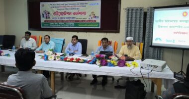 মেহেরপুরে টাইফয়েড টিকাদান ক্যাম্পেইন উপলক্ষে সাংবাদিকদের ওরিয়েন্টেশন কর্মশালা অনুষ্ঠিত