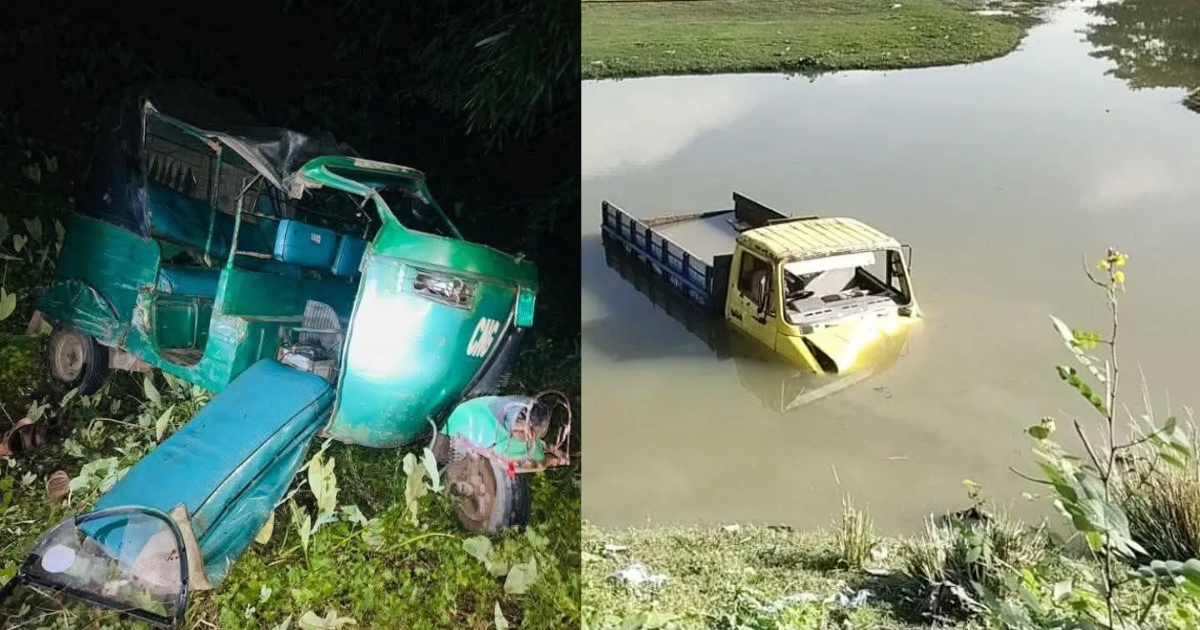 সুনামগঞ্জ পিকআপ ও সিএনজির সংঘর্ষে ৫ জন গুরুতর আহত, ১ জনের হাত দ্বিখন্ডিত