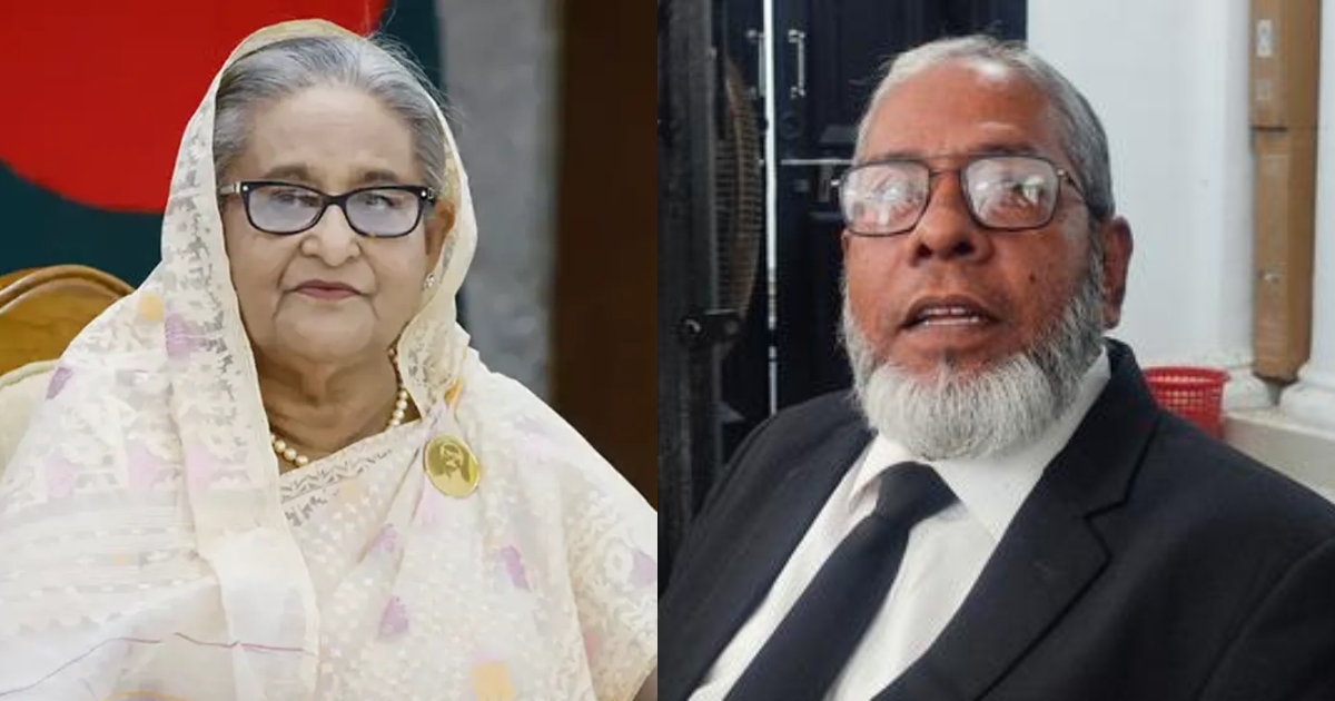 জুলাই আন্দোলন ছিল ষড়যন্ত্রের অংশ, শেখ হাসিনাকে দেশ ছাড়তে বাধ্য করা হয় : আইনজীবী আমির হোসেন