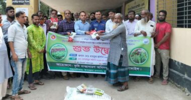 ভূঞাপুরে বিনামূল্যে বীজ ও সার বিতরণ