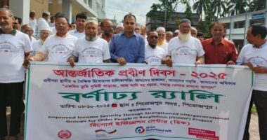 পিরোজপুরে রিকের উদ্যোগে আন্তর্জাতিক প্রবীণ দিবস পালিত