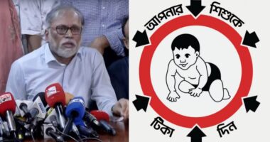 সারা দেশে বিনামূল্যে টাইফয়েডের টিকা দেওয়া হবে পাঁচ কোটি শিশুকে : ডা. সায়েদুর