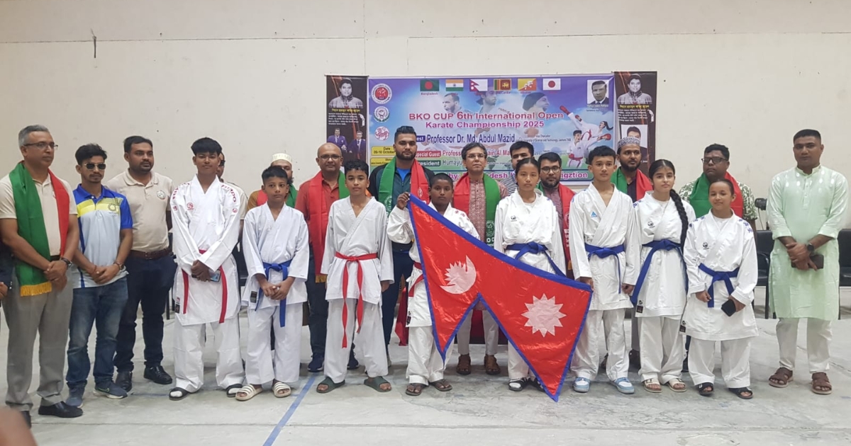 যবিপ্রবিতে ষষ্ঠ আন্তর্জাতিক কারাতে প্রতিযোগিতা-২০২৫ অনুষ্ঠিত