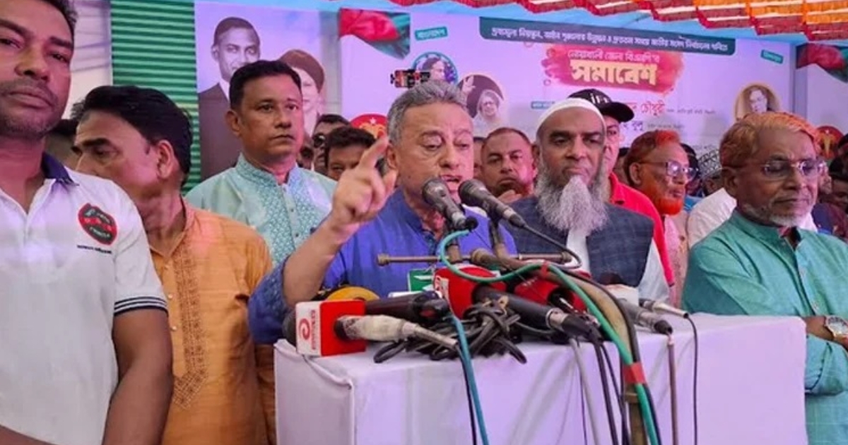 পিআর পদ্ধতিতে নির্বাচনের বিষয়টি জনগণের ওপর ছেড়ে দিতে হবে : খসরু