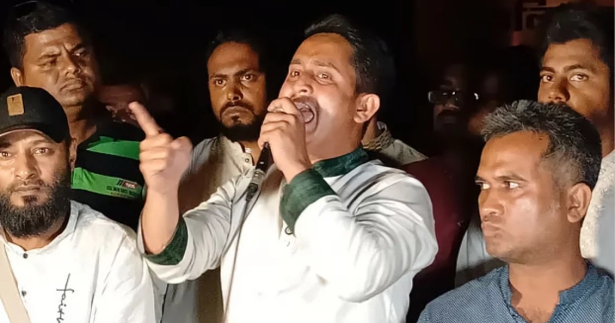 এনসিপির অনুষ্ঠানে বিদ্যুৎ বিভ্রাট, কর্মকর্তাদের কলিজা ছিঁড়ে ফেলার হুমকি সারজিসের