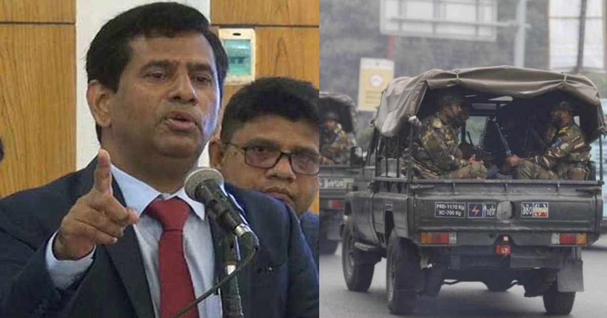 সেনাবাহিনীর হাতে গ্রেফতারের ক্ষমতা নেই : তাজুল ইসলাম