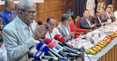 অভ্যুত্থানের পরও রাজনীতিতে অনৈক্যের সুর, আমরা হতাশ : মির্জা ফখরুল