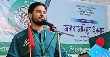 ফ্যাসিবাদ কর্মকাণ্ডের কারণে আ.লীগ পালিয়ে যেতে বাধ্য হয়েছে : জাহিদুল ইসলাম