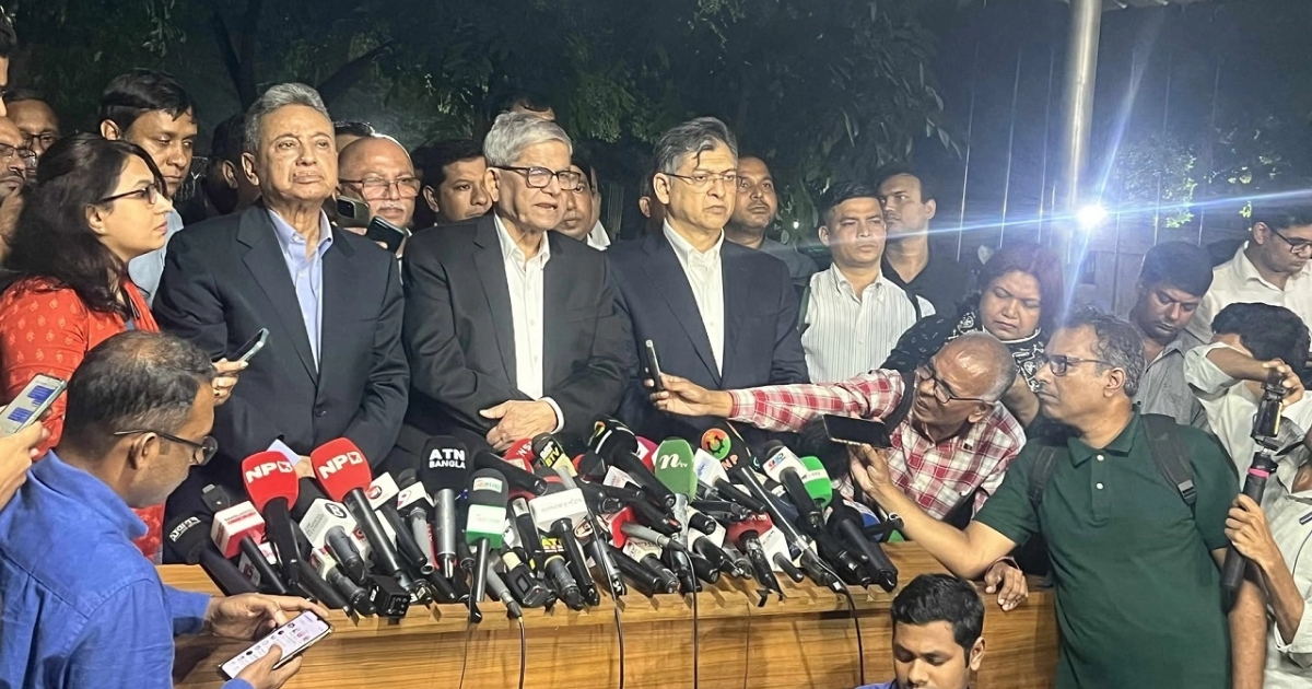 ‘চিহ্নিত ফ্যাসিস্টদের সরিয়ে দিতে হবে ও প্রধান উপদেষ্টাকে সম্পূর্ণ নিরপেক্ষ থাকার আহবান বিএনপির