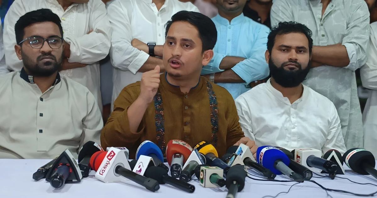 আগামী সংসদে কারা যাবে সেটা নির্ধারণ করবে এনসিপি : সারজিস আলম